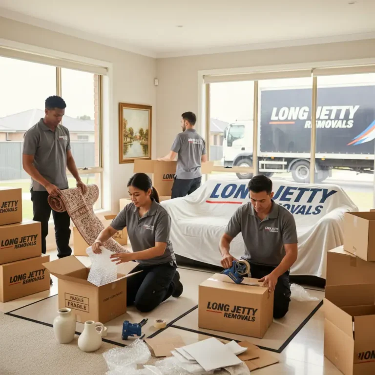 Staff Pre packing | Long Jetty Removals